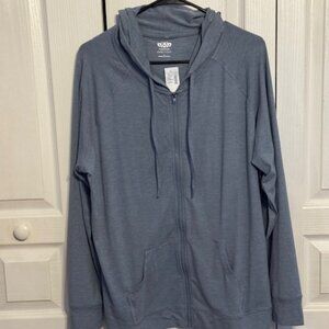 NWT Maurices Cloud Stretch Full Zip Hoodie - Size Large